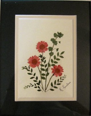 Pressed Flower Framed picture